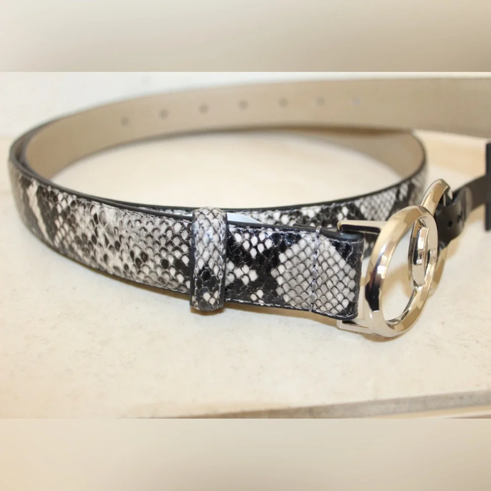 Express snake print belt (women’s L) (NWT) - Picture 2 of 7